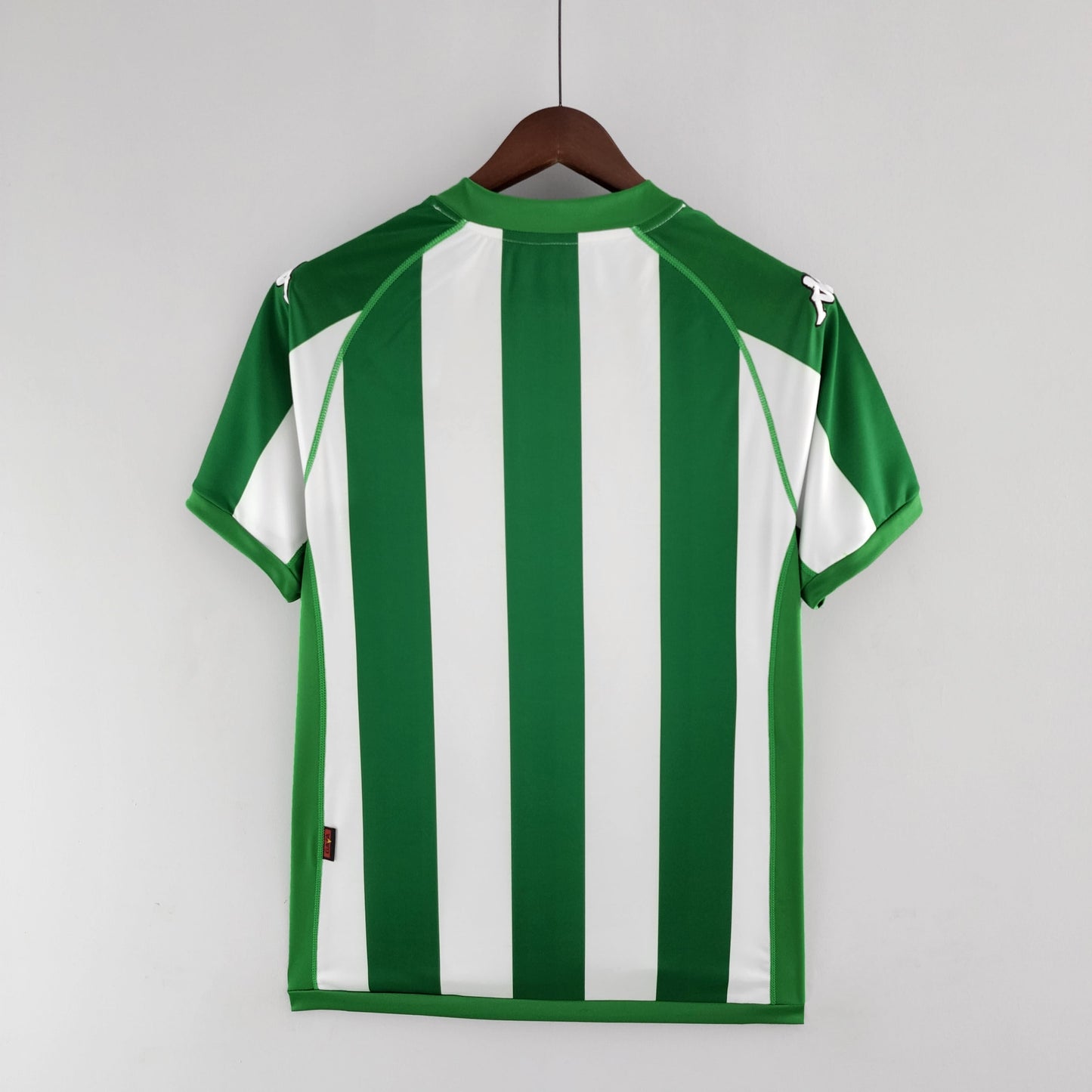 Real Betis 2001-02 Home Jersey – Green & White Stripes Kappa El Monte Retro La Liga Football Shirt | Classic Andalusia Betis Kit