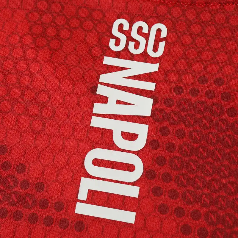 S.S.C. Napoli Concept Fan Version 2024/25 – Red Camo Football Jersey