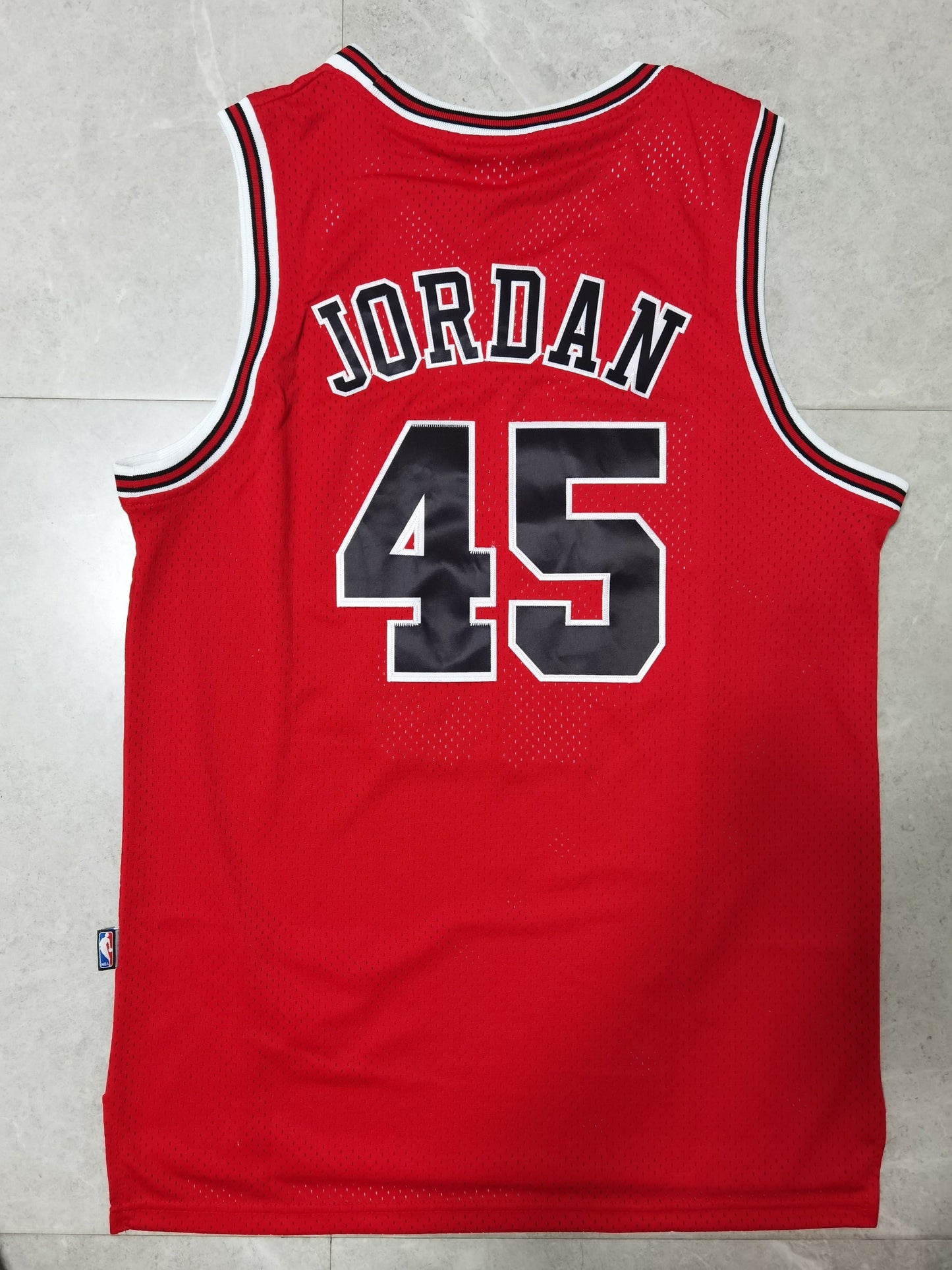 Michael Jordan #45 Chicago Bulls Mitchell & Ness Red 1994-95 Comeback Season Hardwood Classics Swingman Jersey