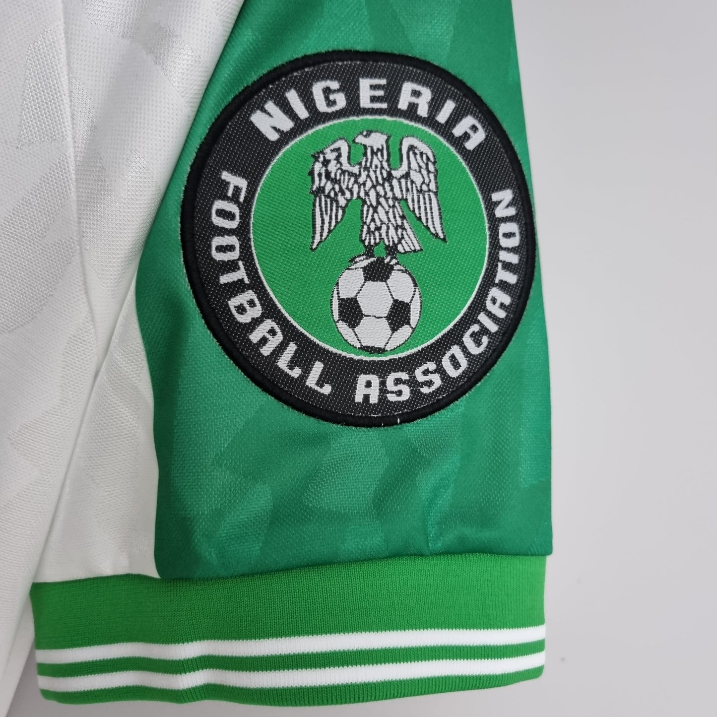 Nigeria 1998 World Cup Away Retro Soccer Jersey – Nike NFF Super Eagles Okocha Kanu Yekini Amokachi Kit