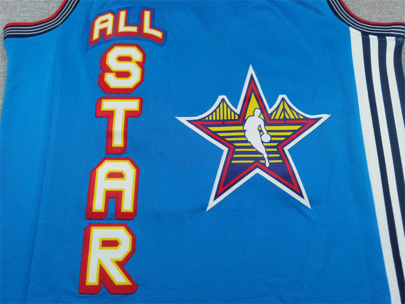 Stephen Curry #30 2025 NBA All-Star Game Jordan Brand Light Blue San Francisco Bay Bridge Star Swingman Jersey