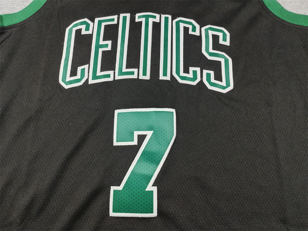 Jaylen Brown #7 Boston Celtics Statement Edition Swingman Jersey – Black NBA Fan Gear