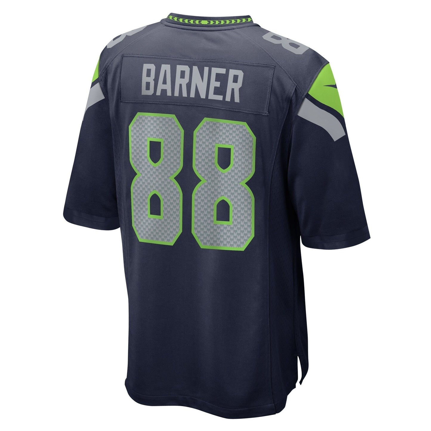 A.J. Barner Seattle Seahawks Game Jersey -  College Navy
