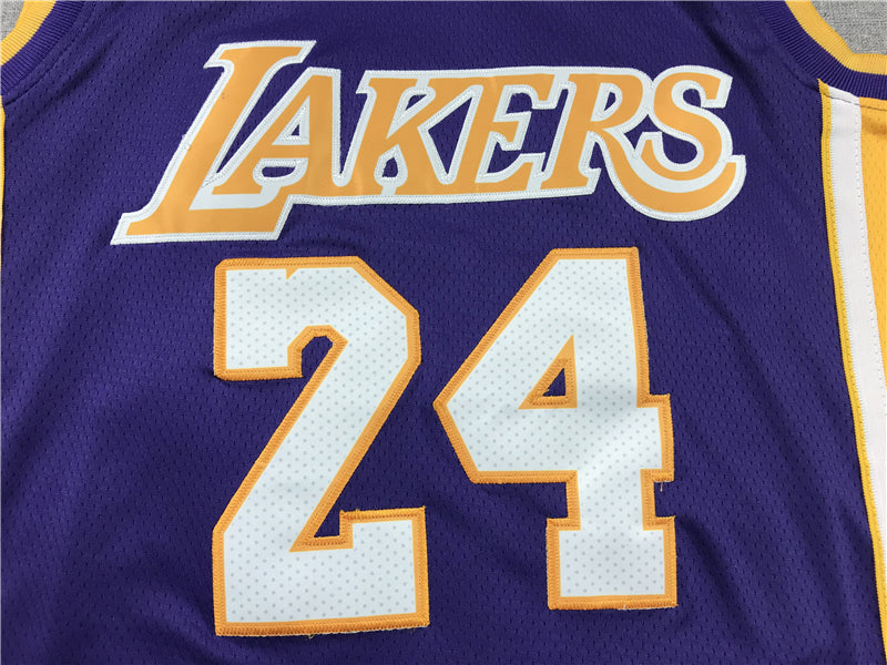 Men's Los Angeles Lakers Kobe Bryant #24 Purple Swingman Player Jerseys