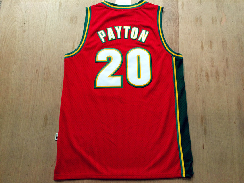 Gary Payton #20 Seattle SuperSonics Red 1997-98 Hardwood Classics Swingman Jersey – Mitchell & Ness