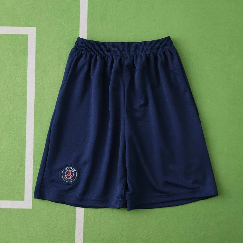 PSG Home Kids Kit 2025/26 | Youth Football Set | Kvaratskhelia Hakimi Doué G.Ramos & More