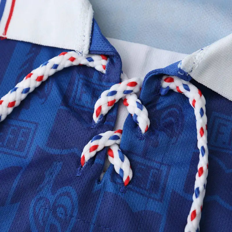 France National Team 1996 Home Retro Fan Jersey – Classic Vintage Football Shirt