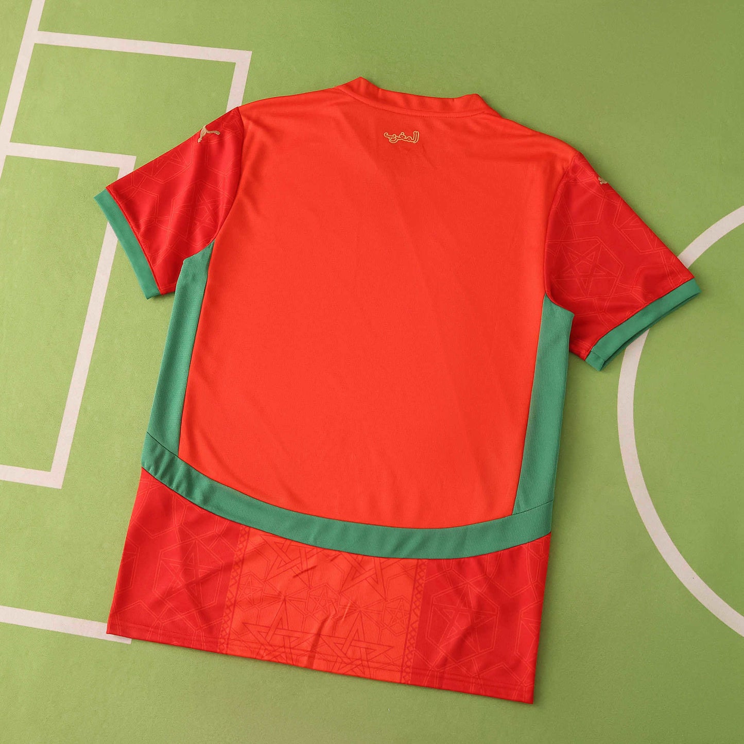 Morocco Home Jersey 2026 FIFA World Cup – Puma Red & Green Atlas Lions Kit | Fan Version