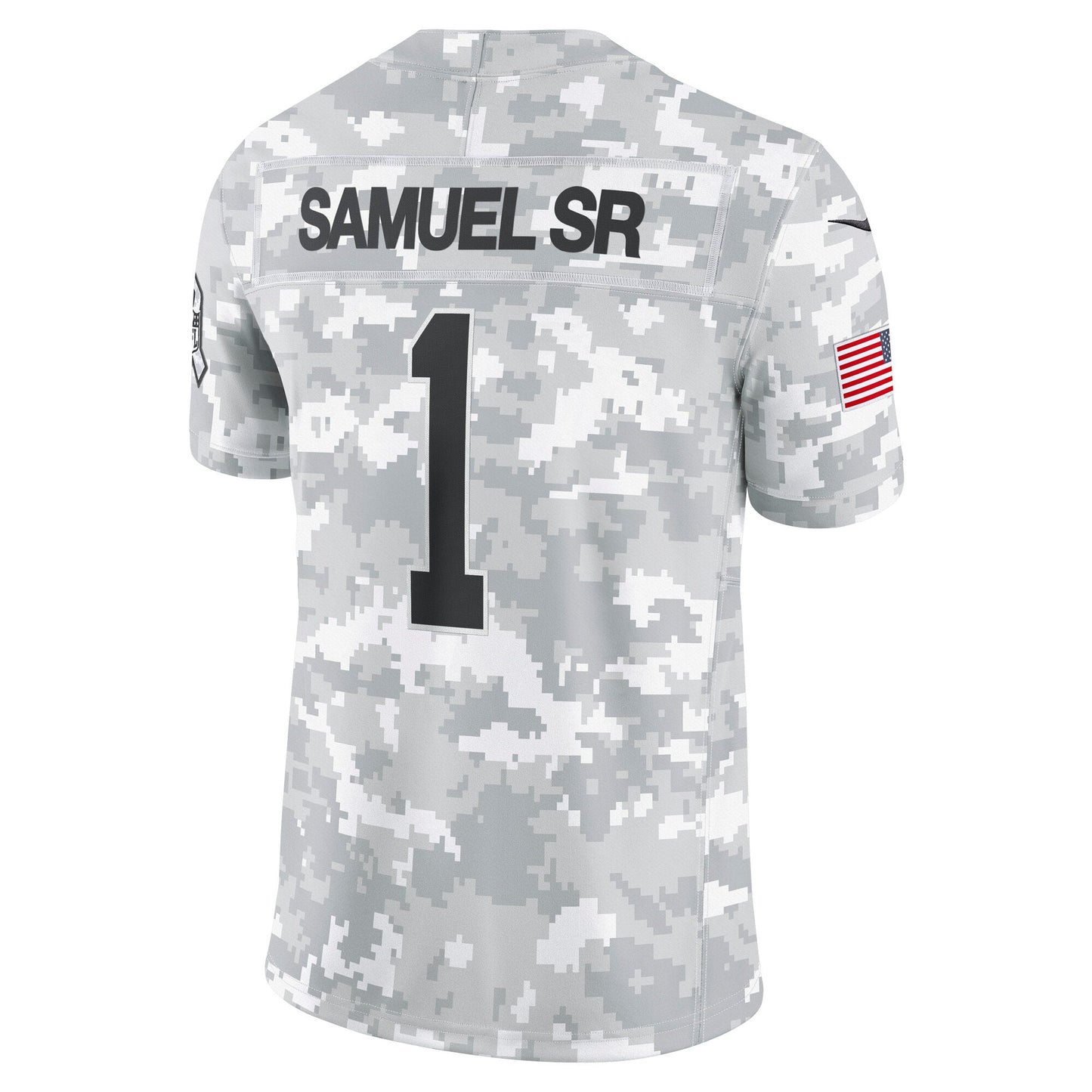 Deebo Samuel Sr San Francisco 49ers  2024 Salute to Service Limited Jersey - Arctic Camo