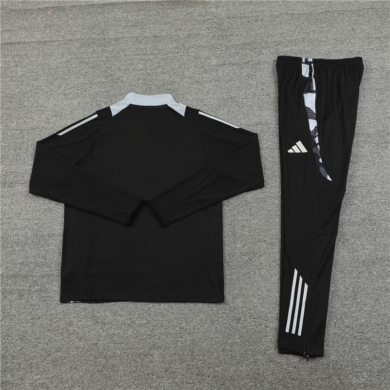 Manchester United FC Black & Grey Training Suit 2024/25