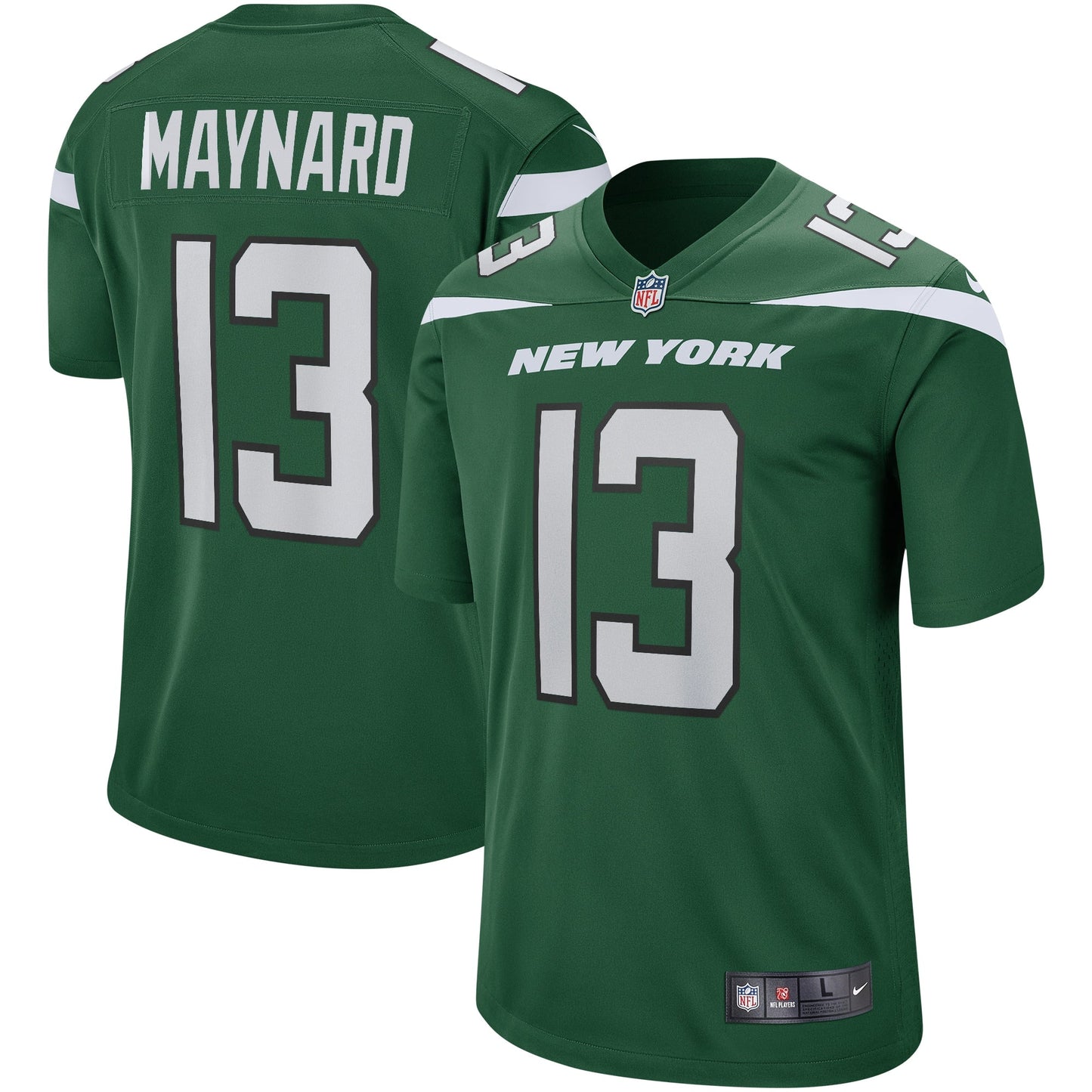 Don Maynard New York Jets Game Retired   Jersey - Gotham Green