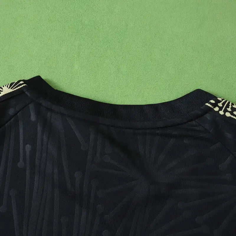 Mexico México de Oro Concept Fan Version Jersey 2025/26 – Black Gold Adidas Originals Football Shirt