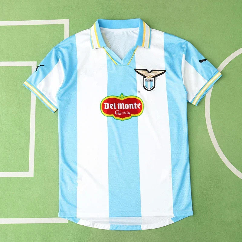 S.S. Lazio 1999/00 Home Retro Jersey – Serie A Champions Puma Fan Version | Del Monte