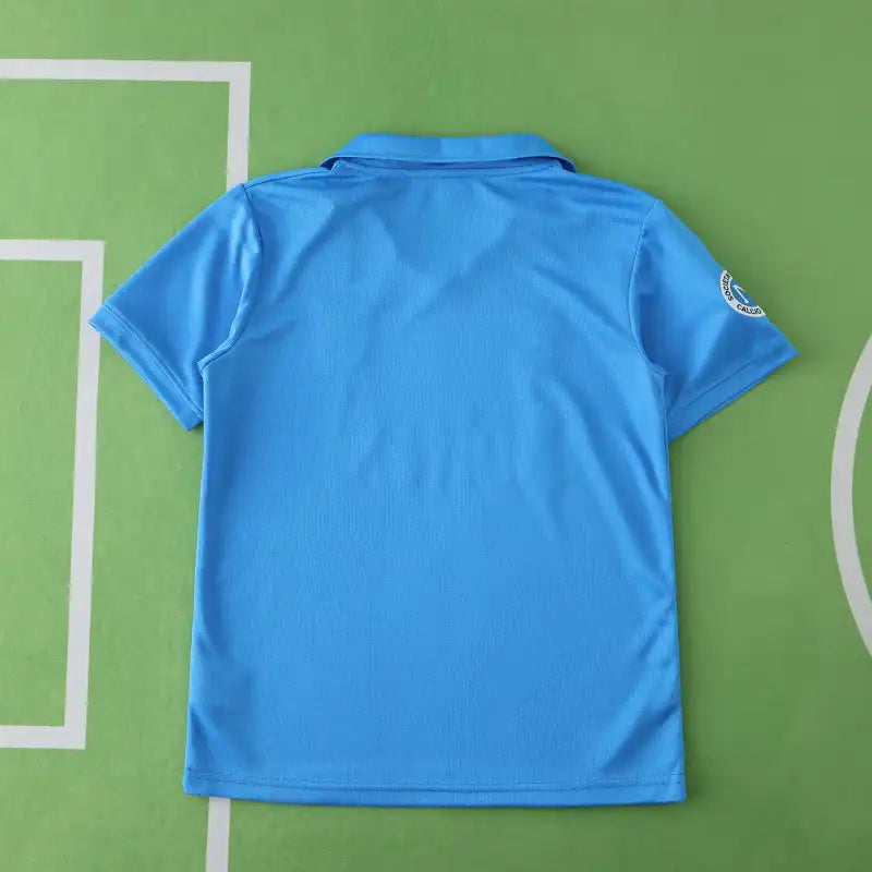 S.S.C. Napoli Home Retro Kids Kit 1987/88 – Classic Sky Blue Buitoni Children's Football Set