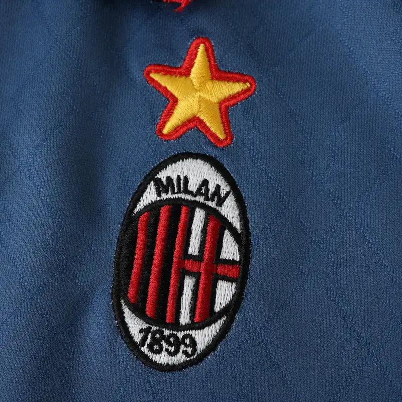 A.C. Milan Away Retro Soccer Jersey 1995/96 – Fan Version | Classic Rossoneri Kit