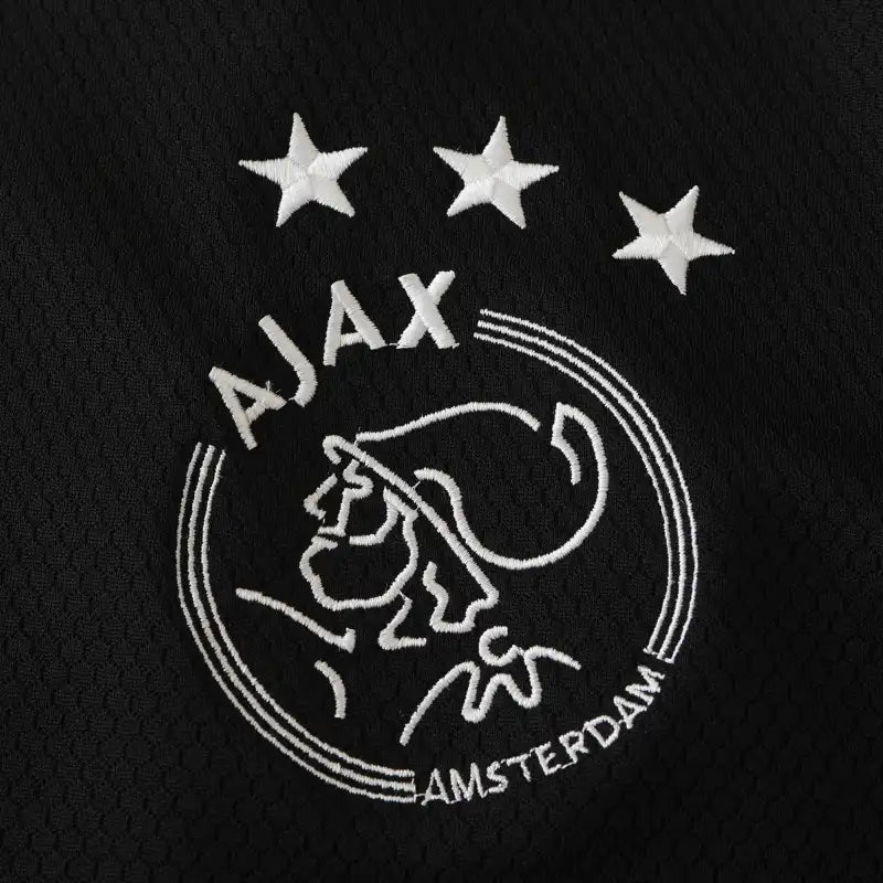 AFC Ajax Black Training Suit Fan Version 2024/25