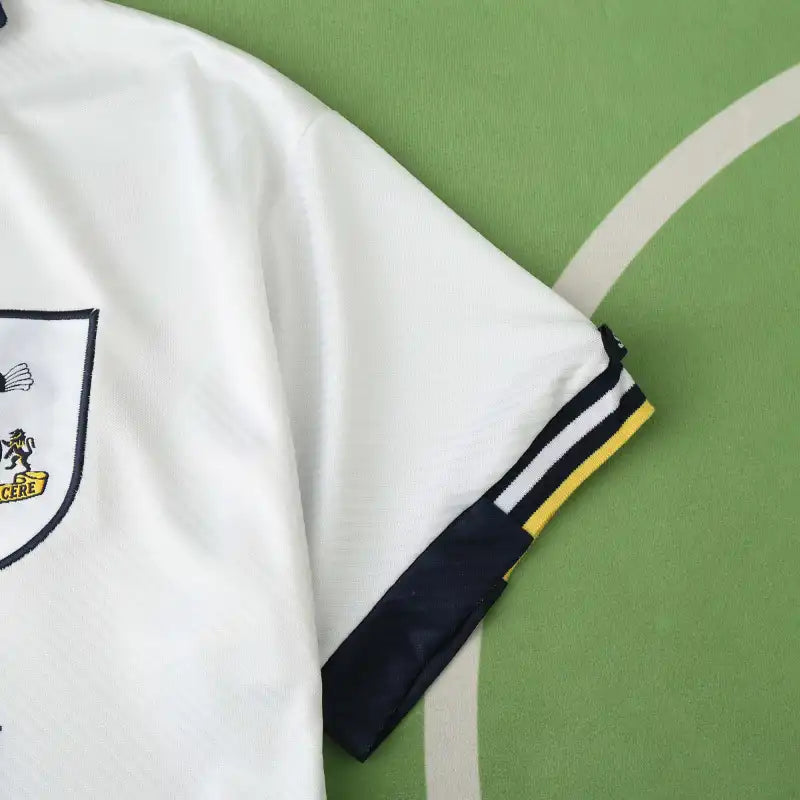 Tottenham Hotspur 1993-95 Home Retro Fan Jersey – White | Holsten | Classic Spurs 90s Premier League Shirt