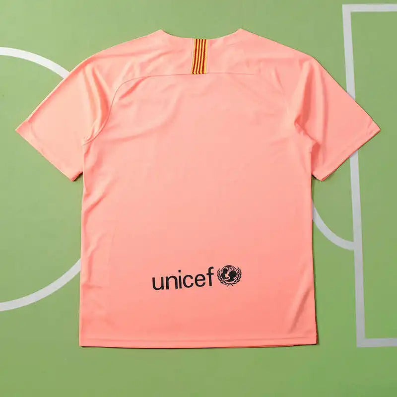 FC Barcelona 2018/19 Third Retro Fan Version Soccer Jersey