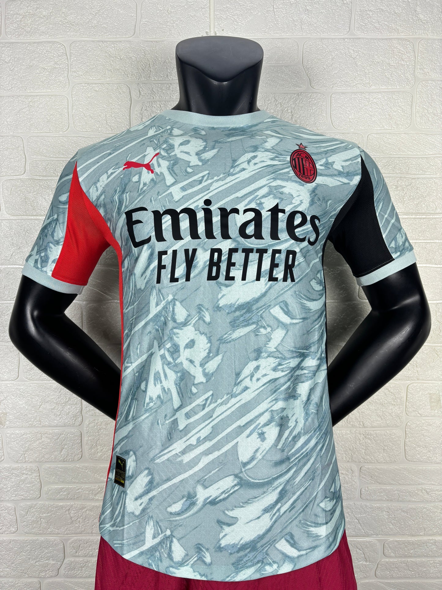 2025-26 AC Milan Away Player Version Jersey - Men's