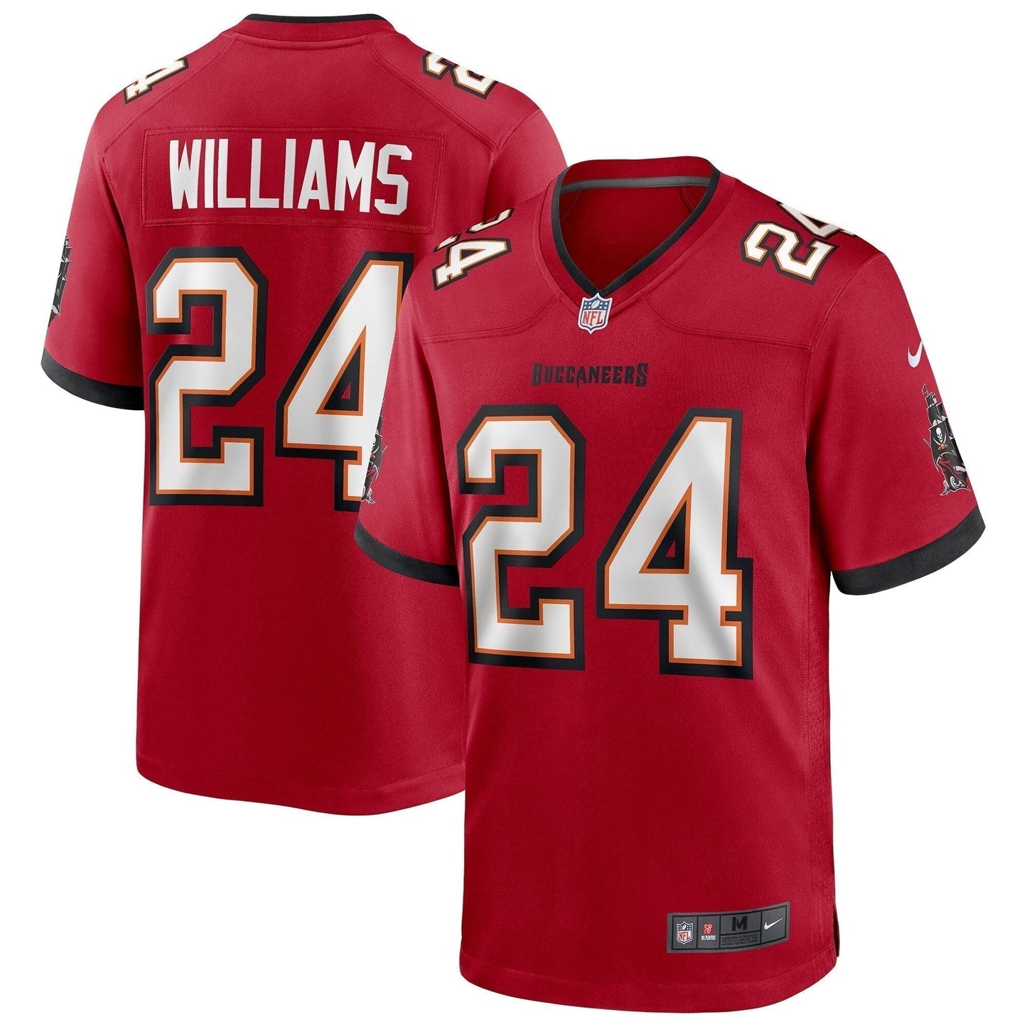 Cadillac Williams Tampa Bay Buccaneers Game Retired   Jersey - Red