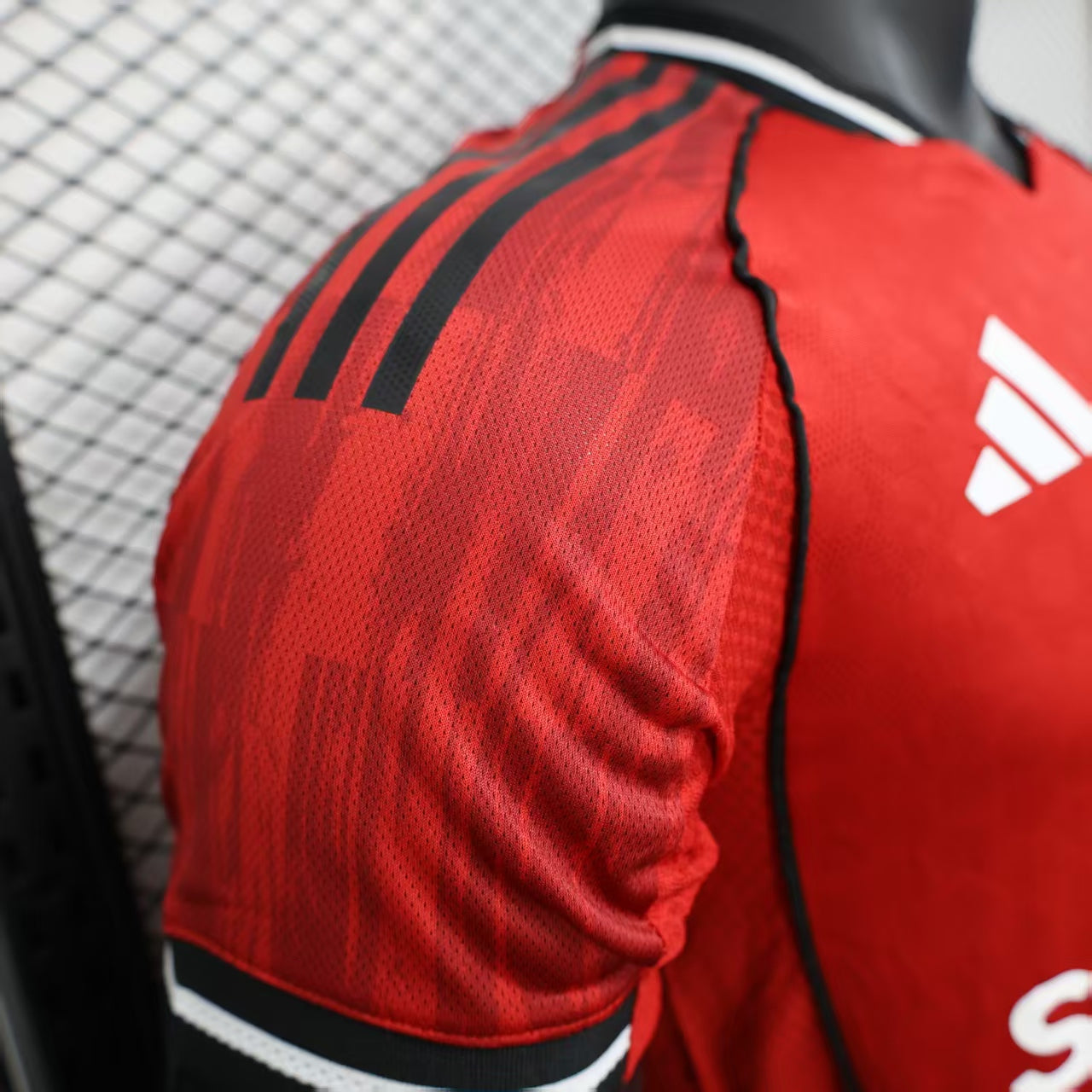 2025-26 Manchester United Home Player Edition Jersey - Red