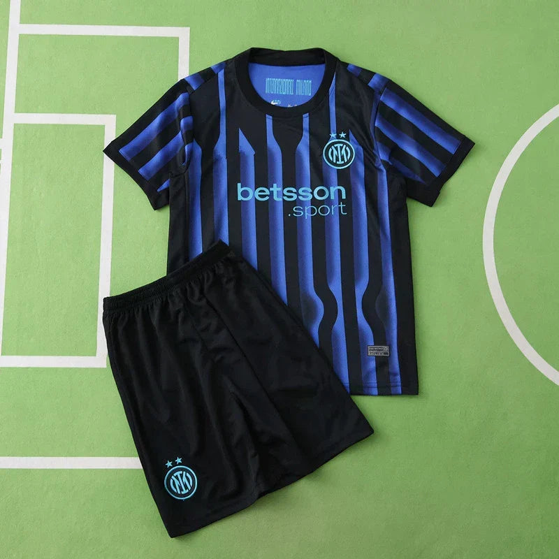 FC Internazionale Milano Home Kids Kit 2025/26 – Fan Version