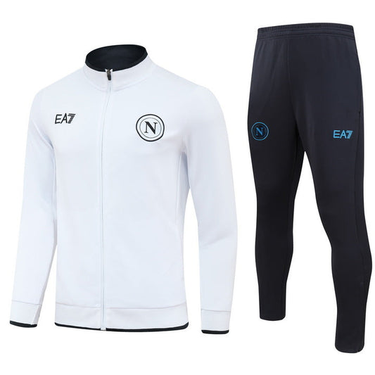 2025 SSC Napoli White Training Suit - Men's