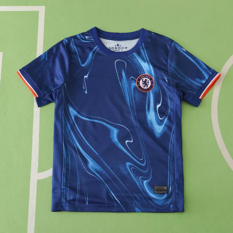 Chelsea FC 2024/25 Home Kids Kit – Customizable Name & Number