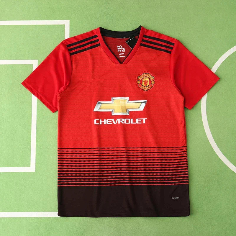 Manchester United FC Home Retro Jersey 2018/19 – Custom Name & Number