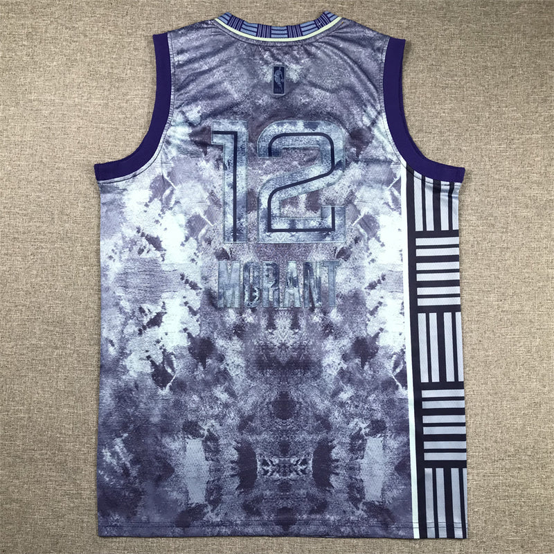 Men's Memphis Grizzlies Ja Morant #12 Light Blue Select Series Swingman Jerseys