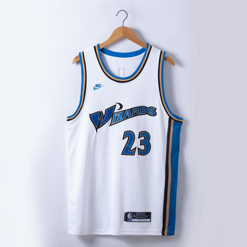Michael Jordan #23 Washington Wizards White Home 2001-03 Swingman Jersey — Men's & Youth Sizes