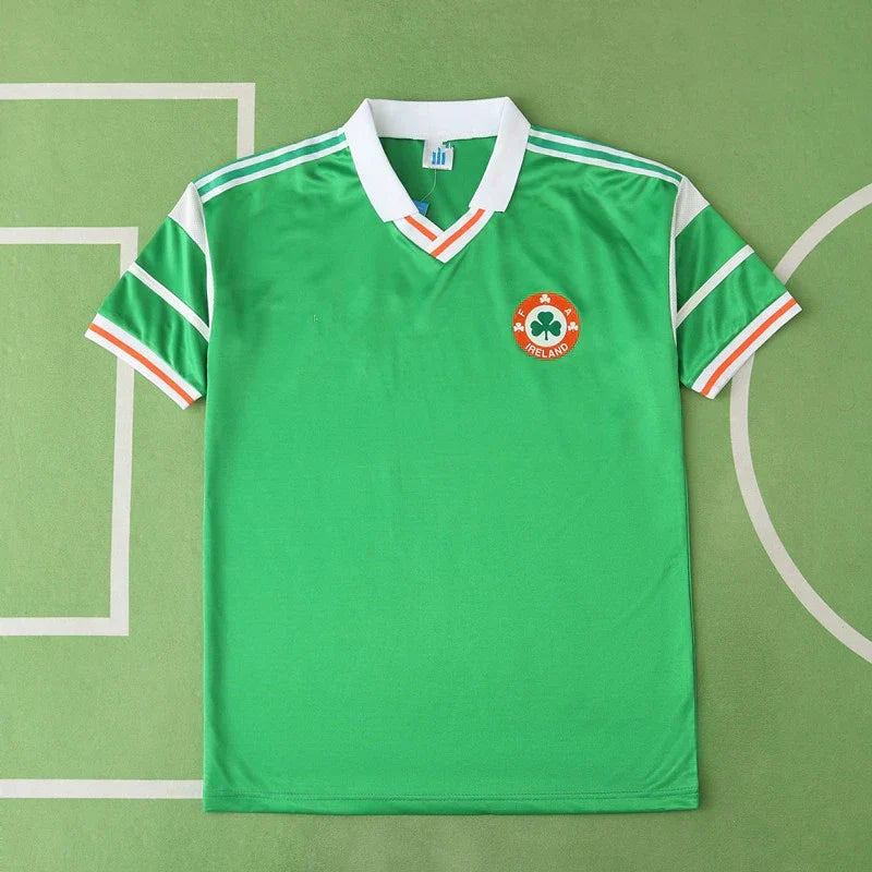 Ireland National Team 1988/90 Home Retro Jersey – Fan Edition