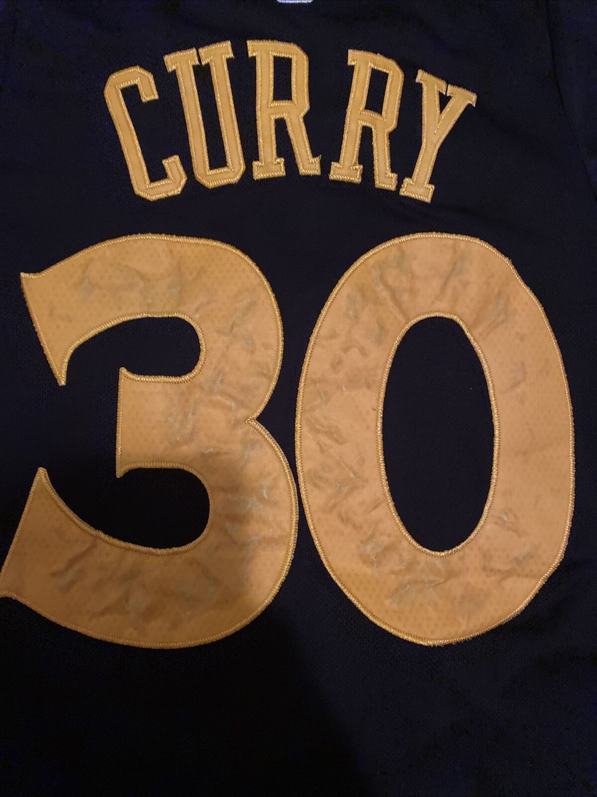 Stephen Curry #30 Golden State Warriors Adidas 2015-16 Chinese New Year Short Sleeve "勇士" Bay Bridge Limited Edition Jersey