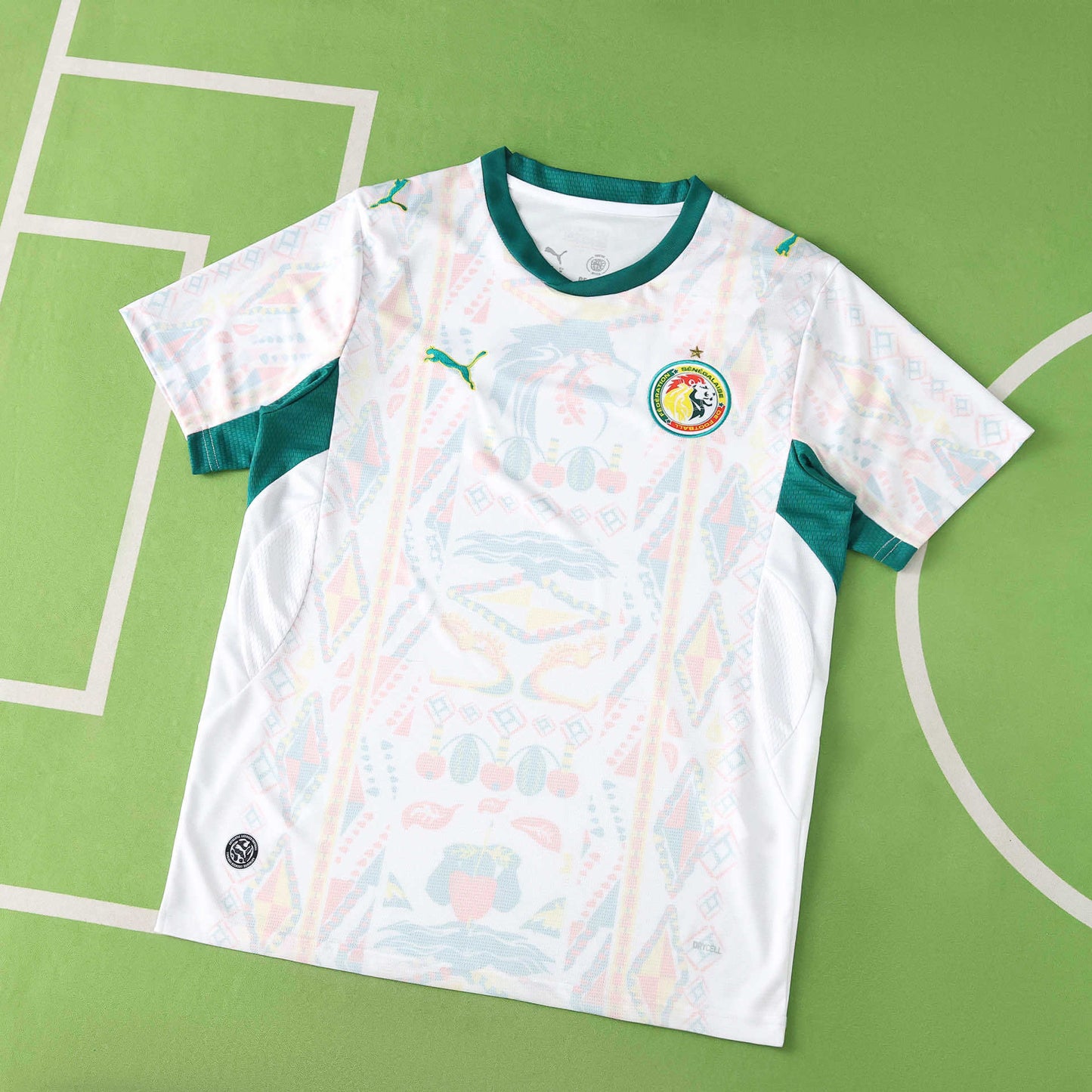 2026 FIFA World Cup Senegal Home Jersey – Lions of Teranga White Fan Kit