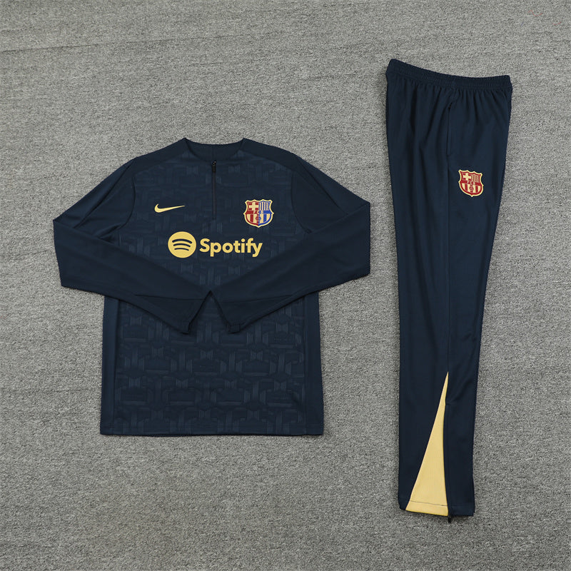 FC Barcelona Training Suit 2024/25 | Royal Blue Tracksuit Set