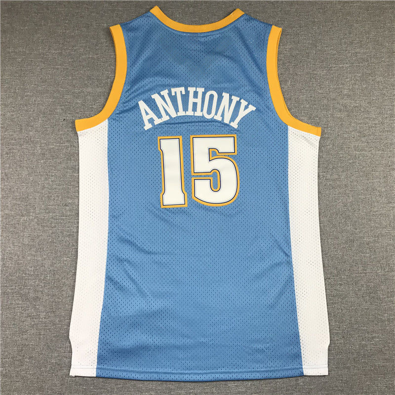 Men's Denver Nuggets Nikola Jokic #15 NBA Blue Player Jerseys