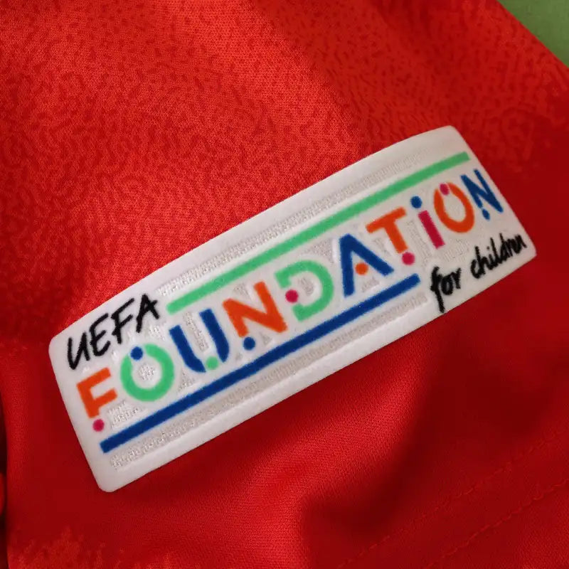 Spain National Team 2024/25 Home Fan Jersey – Red | Adidas | UEFA Nations League | Custom Name & Number
