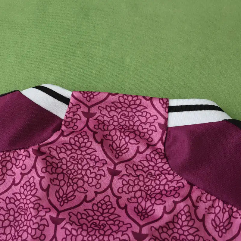 Real Madrid 2024/25 Pink Floral Pattern Concept Jersey – Islamic Art Adidas Fan Version