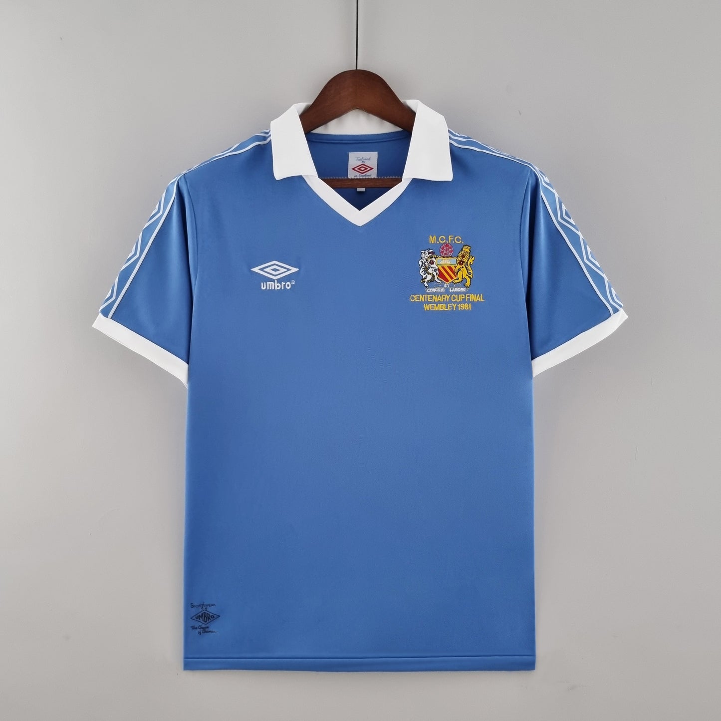 Manchester City 1981 FA Cup Final Jersey