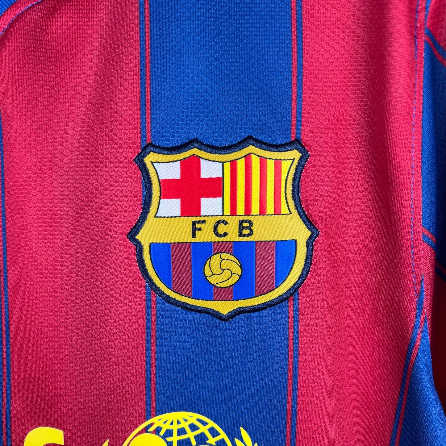 FC Barcelona 2009-10 Home Retro Jersey – Nike Blaugrana Unicef Messi Iniesta Xavi Guardiola Treble Season Fan Version Football Shirt