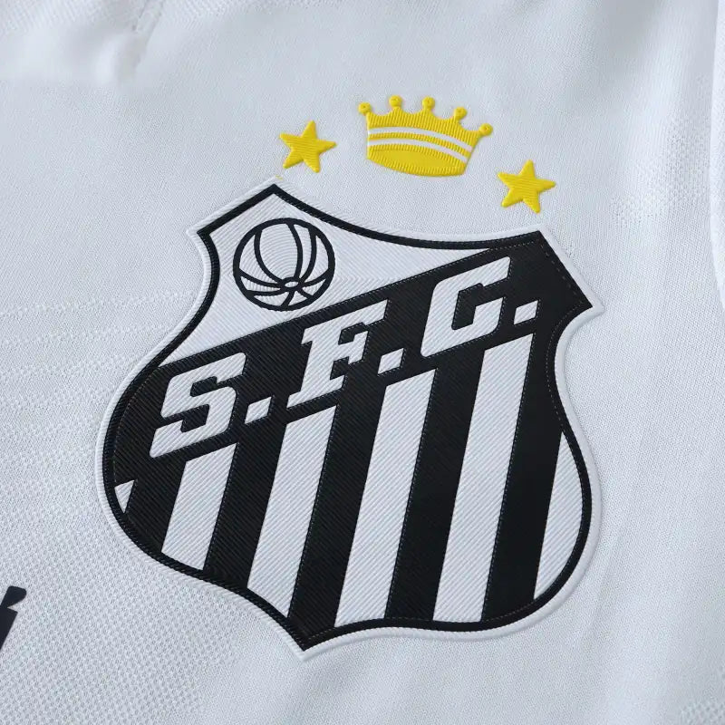 Santos FC Home Fan Version 2024/25 – Umbro White Football Jersey | Neymar Jr #10