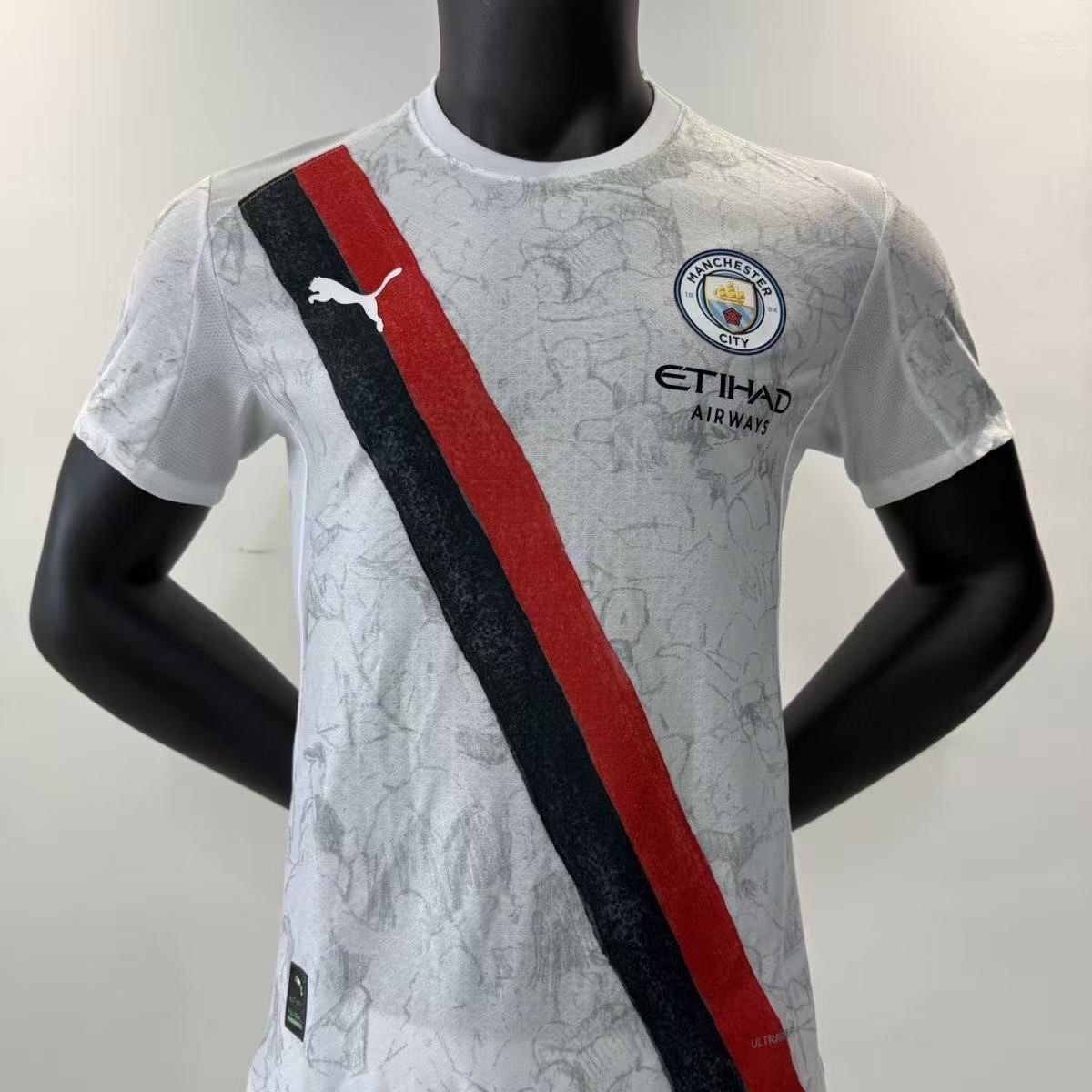 2025-26 Manchester City Player Version Away Games Jersey