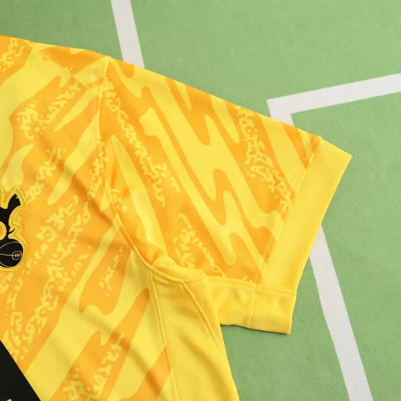 Tottenham Hotspur 2024/25 Goalkeeper Fan Jersey – Yellow | AIA | Spurs GK Shirt | Fan Version