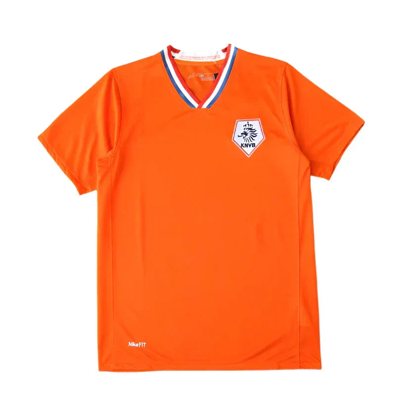 Netherlands National Team 2008 Home Retro Jersey – Orange Euro 2008 Fan Version