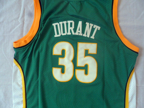 Kevin Durant #35 Seattle SuperSonics Green Retro Fan Edition Jersey – Adidas Swingman