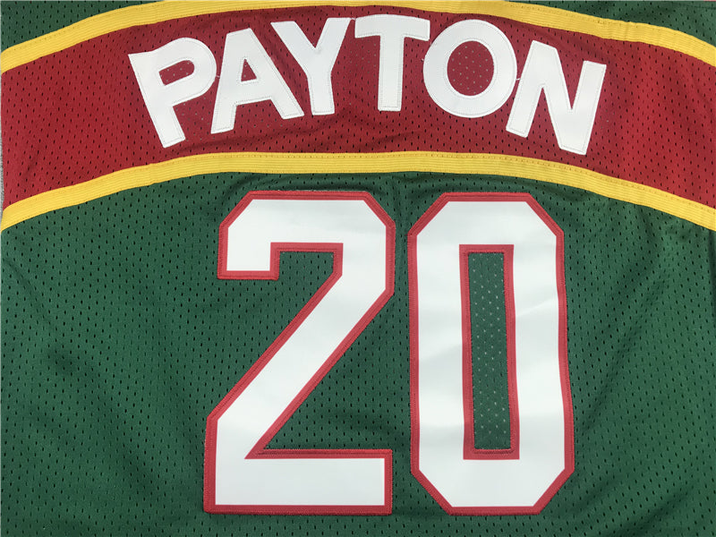 Gary Payton #20 Seattle SuperSonics Green Throwback Swingman Jersey – Mitchell & Ness 1995-96 Hardwood Classics