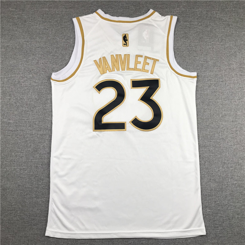 Men's Toronto Raptors Fred VanVleet White Swingman Player Jerseys