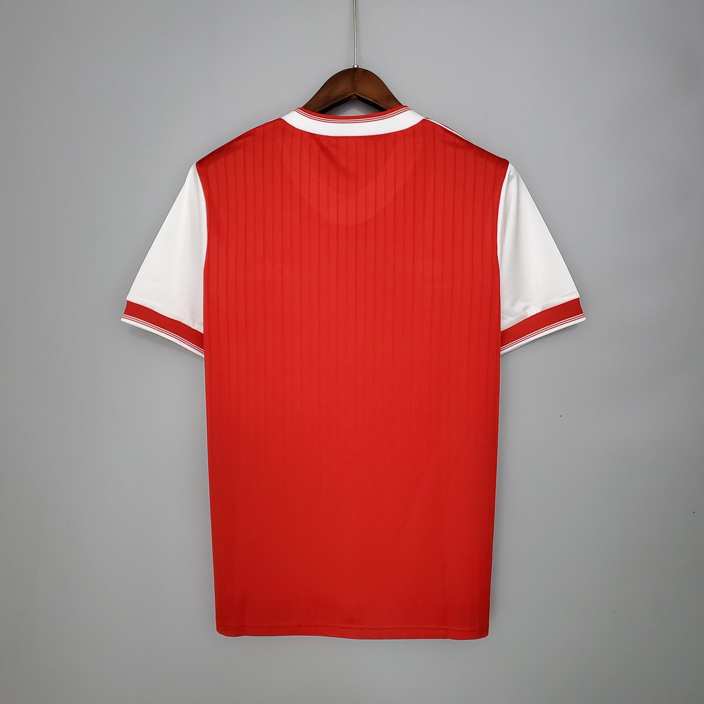 Arsenal 1983-86 Home Retro Jersey – Classic Umbro Red Shadow Stripe Kit