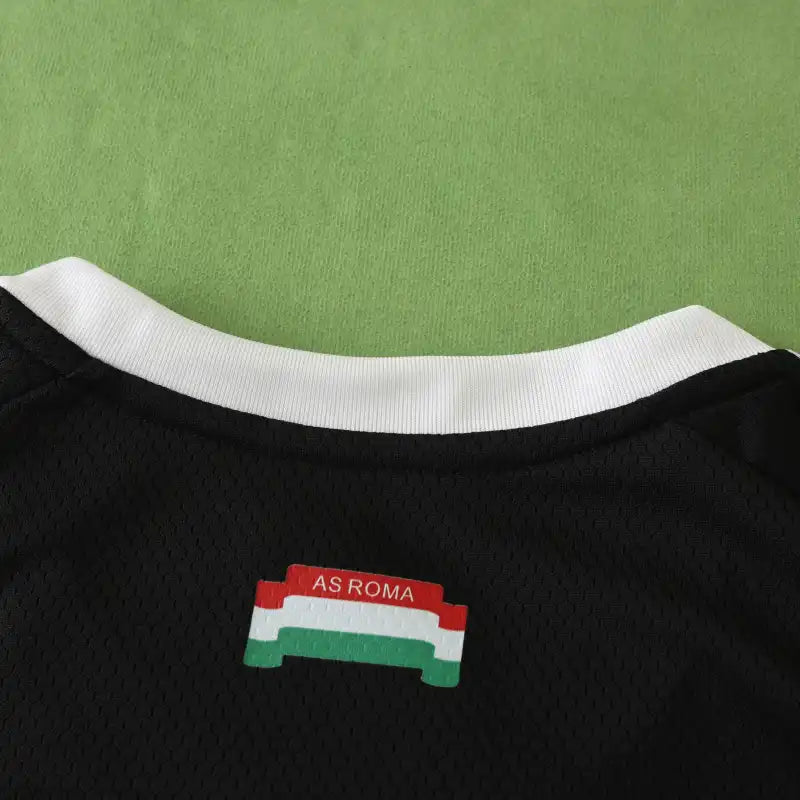 AS Roma 2024/25 Black Training Suit | Fan Version
