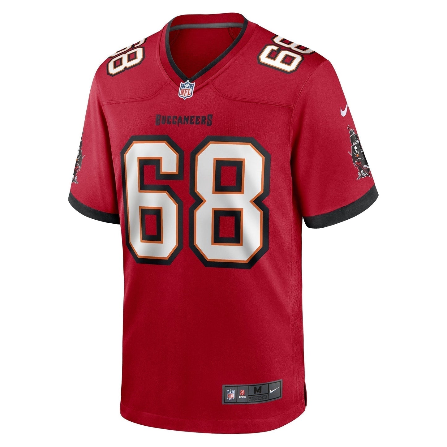 Ben Bredeson Tampa Bay Buccaneers Game Jersey -  Red